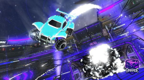 A Rocket League car design from __Roberto__