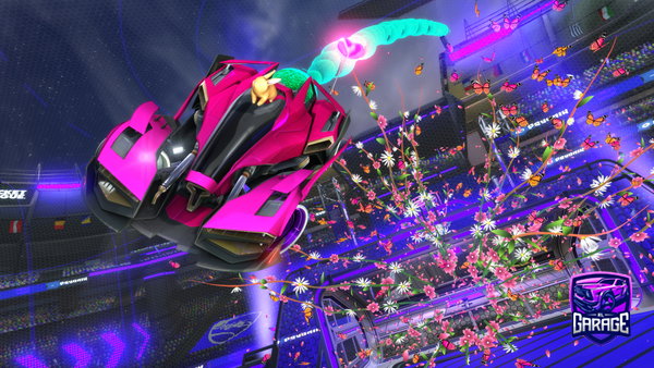 A Rocket League car design from ZebraZXY