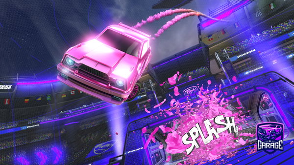 A Rocket League car design from spencersophia