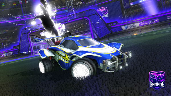 A Rocket League car design from camron