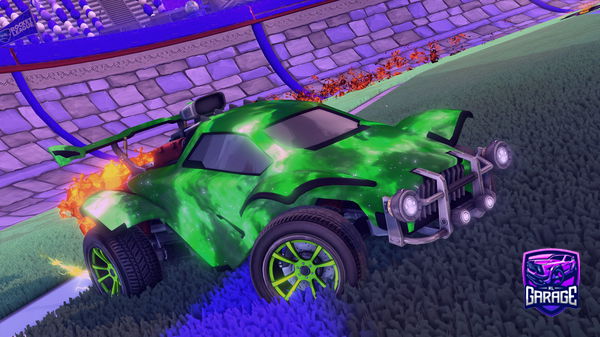 A Rocket League car design from Iceman365