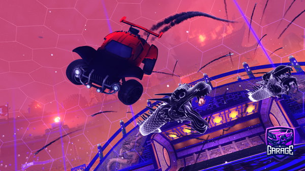 A Rocket League car design from aTM4rio007