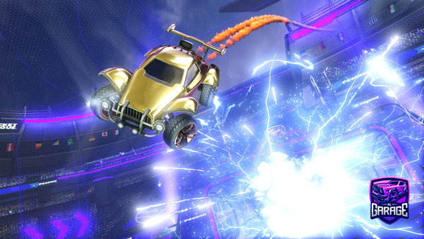 A Rocket League car design from THOMMYZINN0