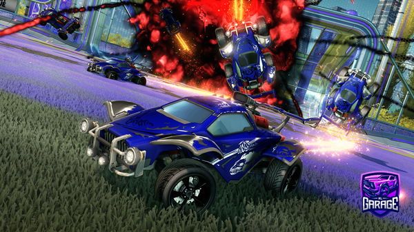 A Rocket League car design from TTVenom