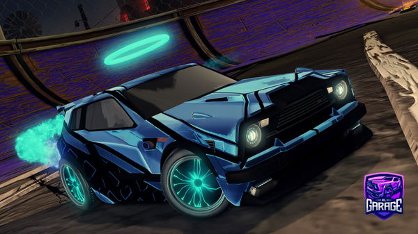 A Rocket League car design from FullWarrior