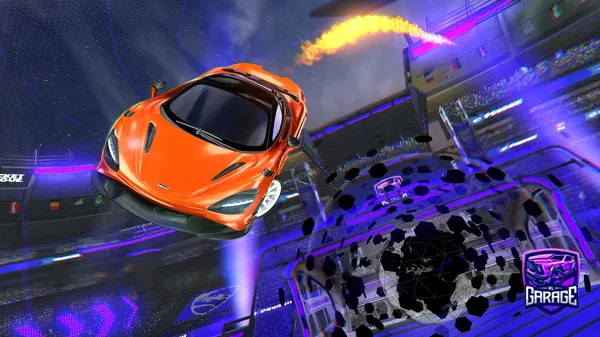 A Rocket League car design from CrmziYT
