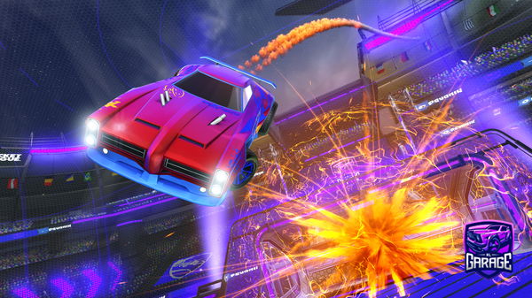 A Rocket League car design from Crizmus