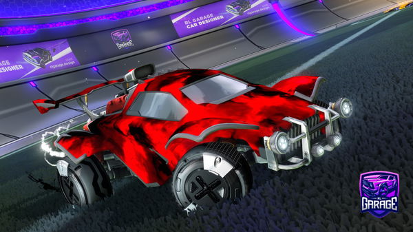 A Rocket League car design from x_Nightplayer_x