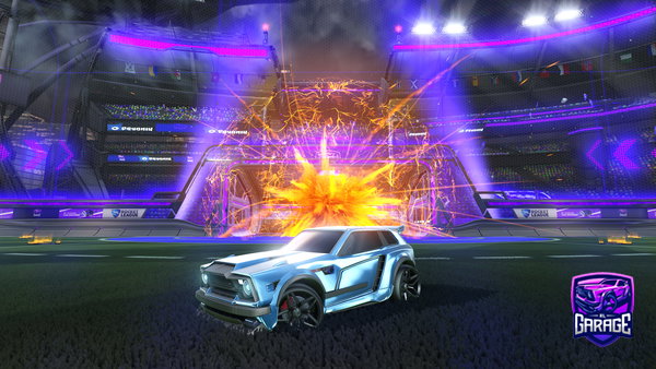 A Rocket League car design from tylerlockyer