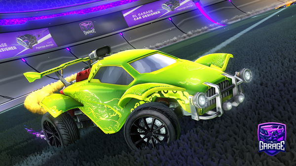 A Rocket League car design from Marten_VV