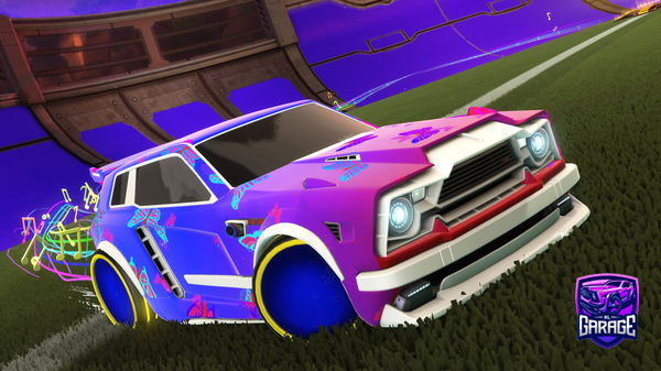A Rocket League car design from SkyStrikeRL