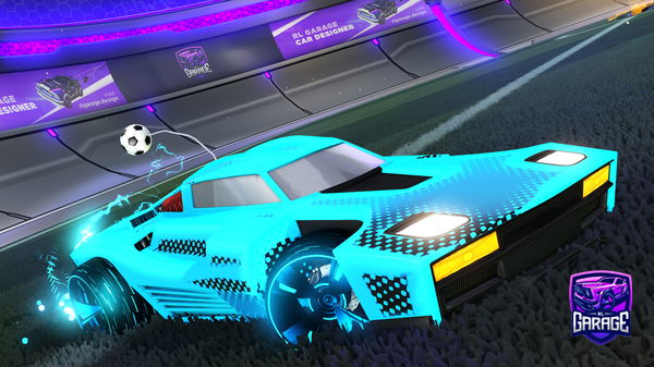 A Rocket League car design from SmokeScreen72