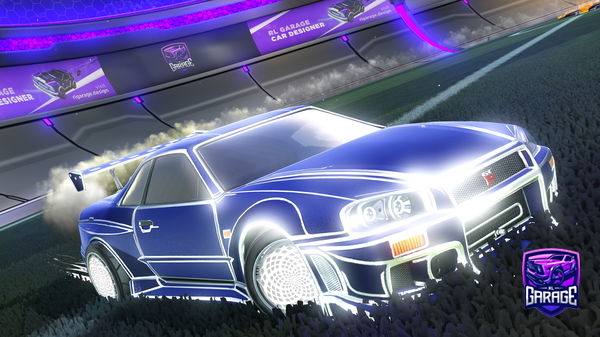 A Rocket League car design from HolyGamer2126