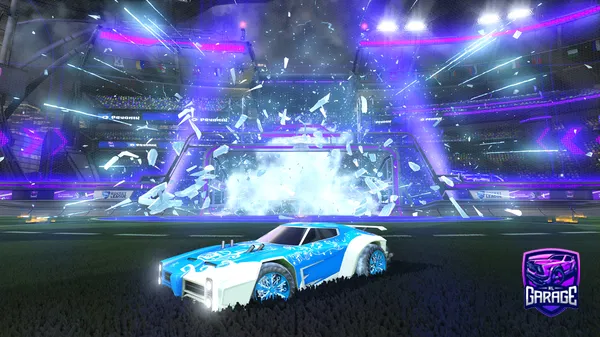 A Rocket League car design from sebster244