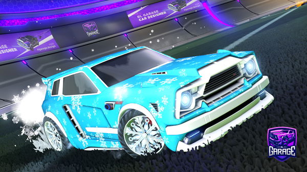 A Rocket League car design from bandanaman