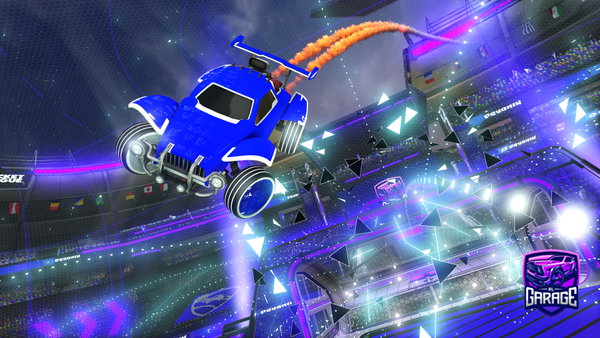 A Rocket League car design from MoPraglan