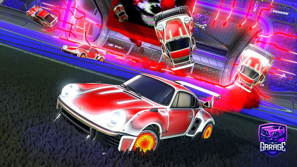 A Rocket League car design from THE_HEAD_WRECKER