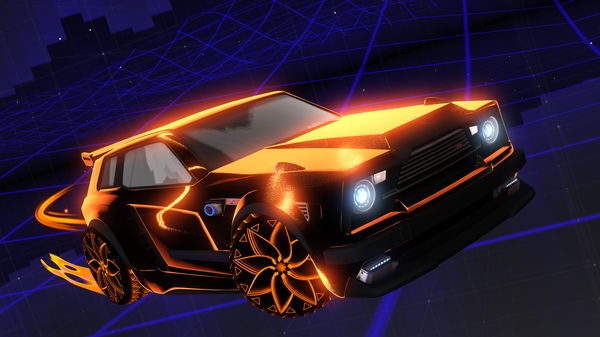 A Rocket League car design from NeonBanana7