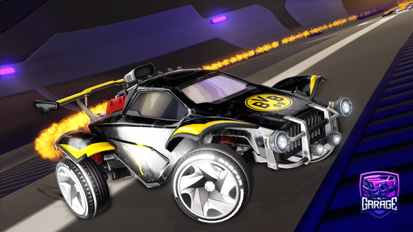 A Rocket League car design from Alphxzx