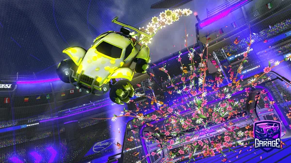 A Rocket League car design from BlossomedXD