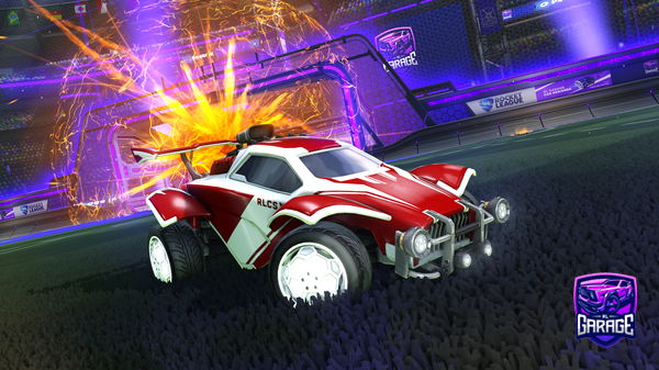 A Rocket League car design from Skrvz