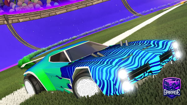 A Rocket League car design from CrazyPlant