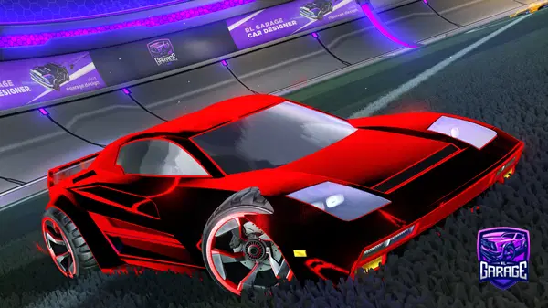 A Rocket League car design from Car11