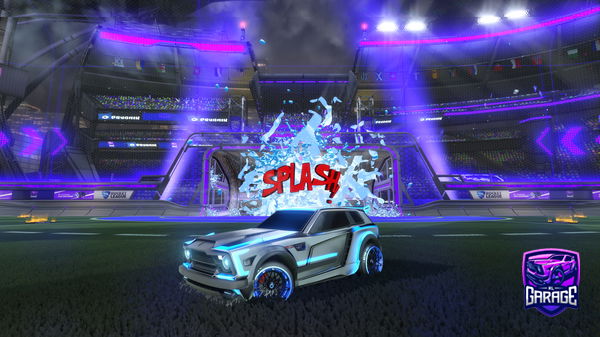 A Rocket League car design from MaxPower2535