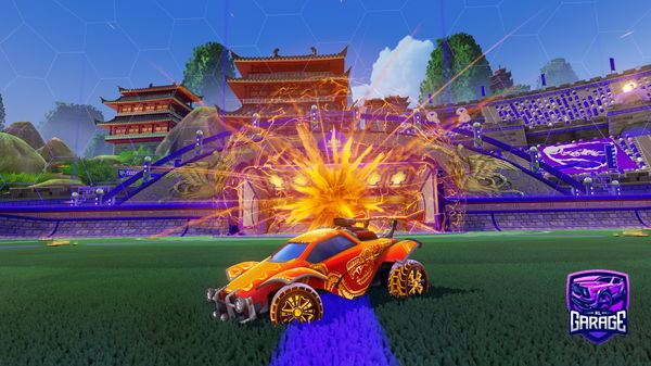 A Rocket League car design from JDGG77
