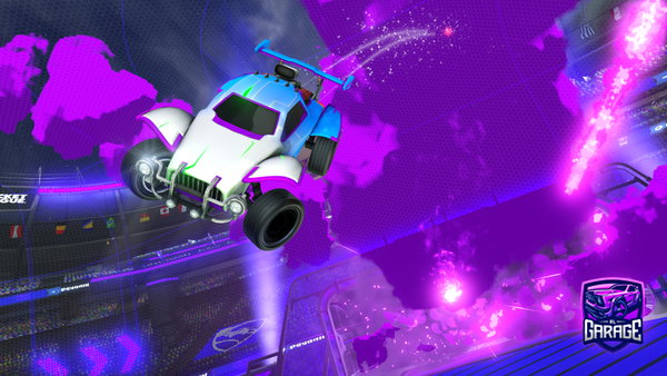 A Rocket League car design from Wreckfest