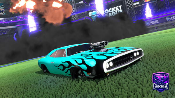 A Rocket League car design from SlyFlyer72