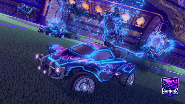 A Rocket League car design from zxexiz