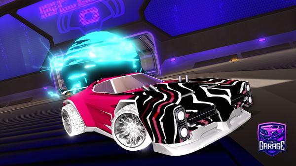 A Rocket League car design from SkibidiJonno