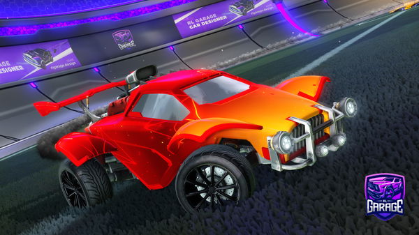 A Rocket League car design from Tardigrade