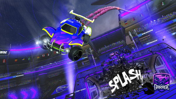 A Rocket League car design from Splshy