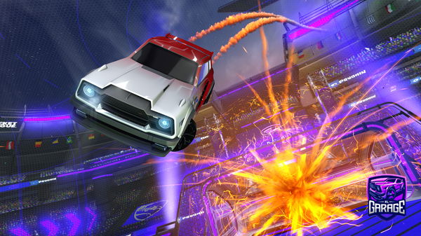 A Rocket League car design from Jahsehonfroy