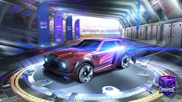 A Rocket League car design from BORNxSTELLAR