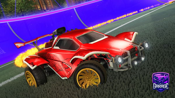 A Rocket League car design from MrCrabs247