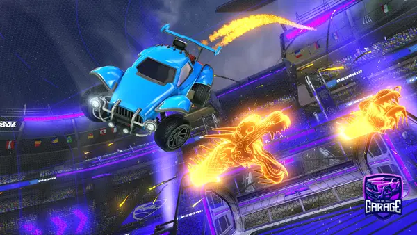 A Rocket League car design from Ironblast