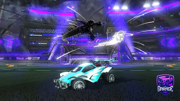 A Rocket League car design from Papa_dragon69420