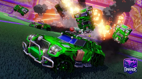 A Rocket League car design from ArxenicRL