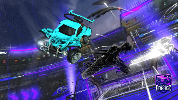 A Rocket League car design from iamdorb