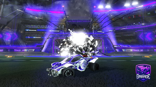 A Rocket League car design from spookiman2017-ps4
