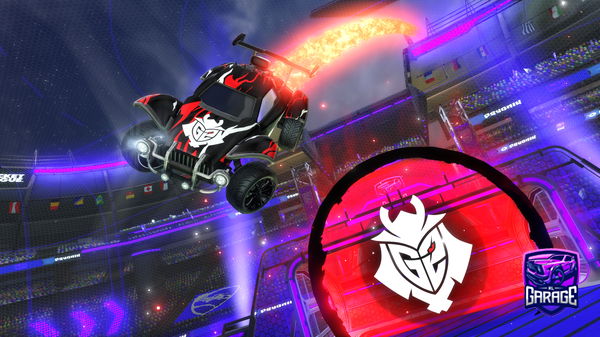 A Rocket League car design from Penguin_TTT