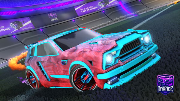 A Rocket League car design from ChiefXtreme