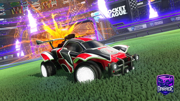 A Rocket League car design from Bxnditxl