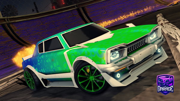 A Rocket League car design from uchihamad