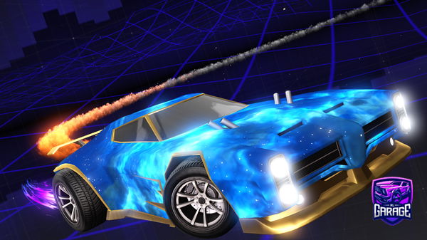 A Rocket League car design from winbros10