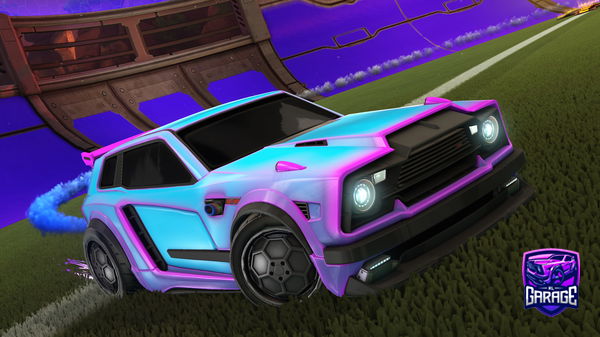 A Rocket League car design from sebyboy34