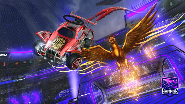 A Rocket League car design from Pekari